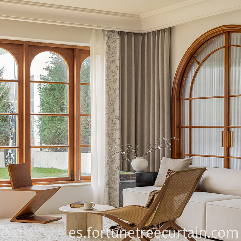 High Shading Jacquard Window Curtain